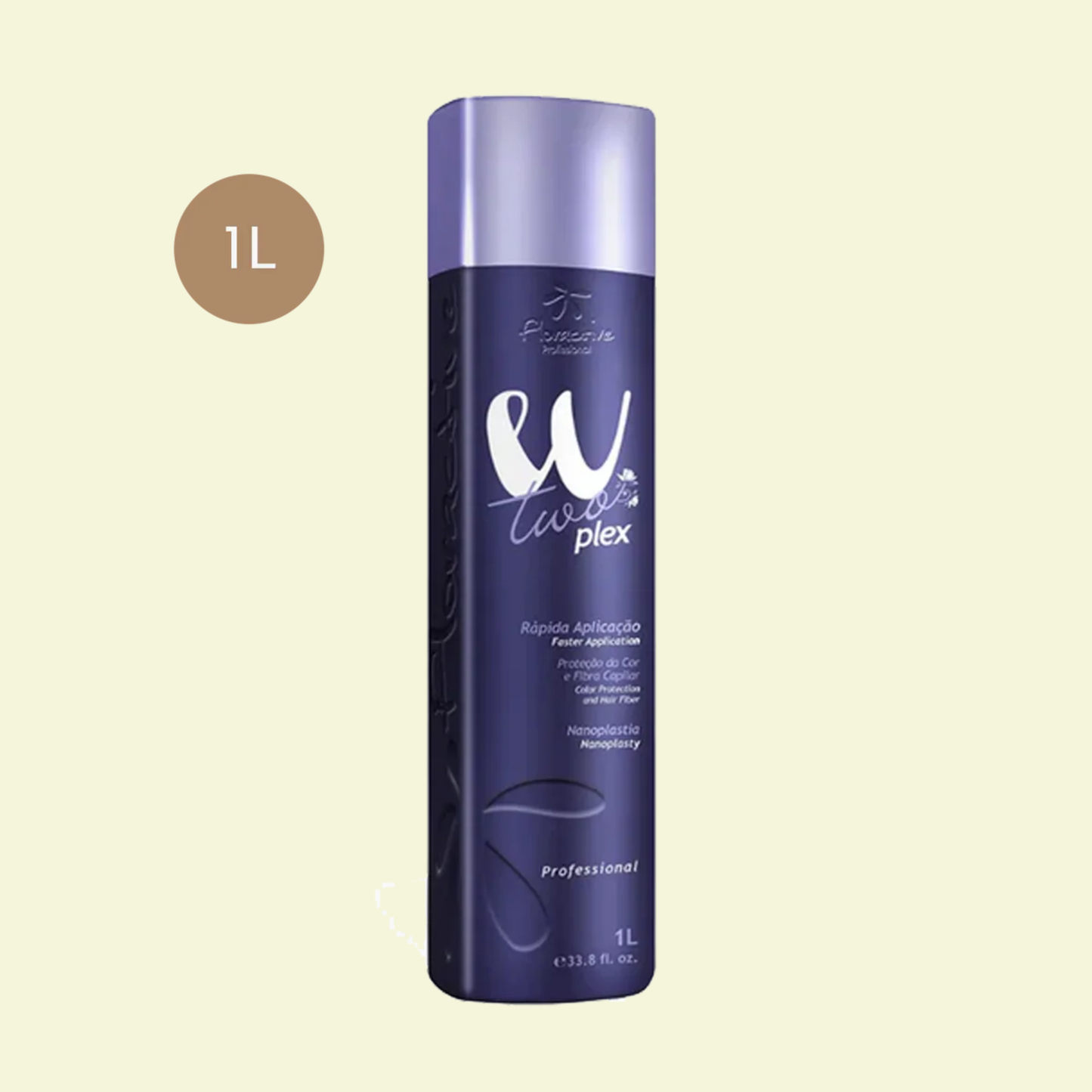 WTwo Plex Nanoplasty Premium 1L – Professional Hair Straightening Treatment