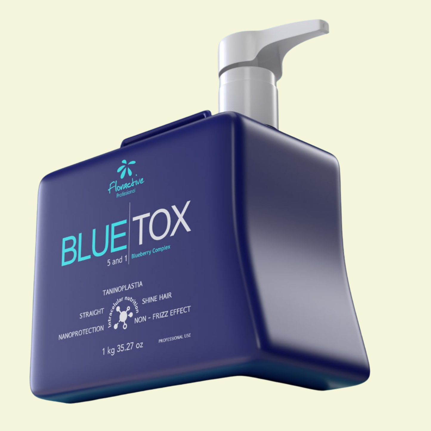 BLUE TOX - Taninoplasty Profesional Hair Straightening Treatment 1kg